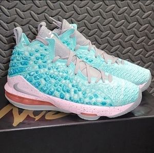 Nike Lebron XVII Zoom South Beach Women Size 7
